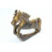 Natural brown tiger's eye gemstone Horse Figure Home Decorative gift Item